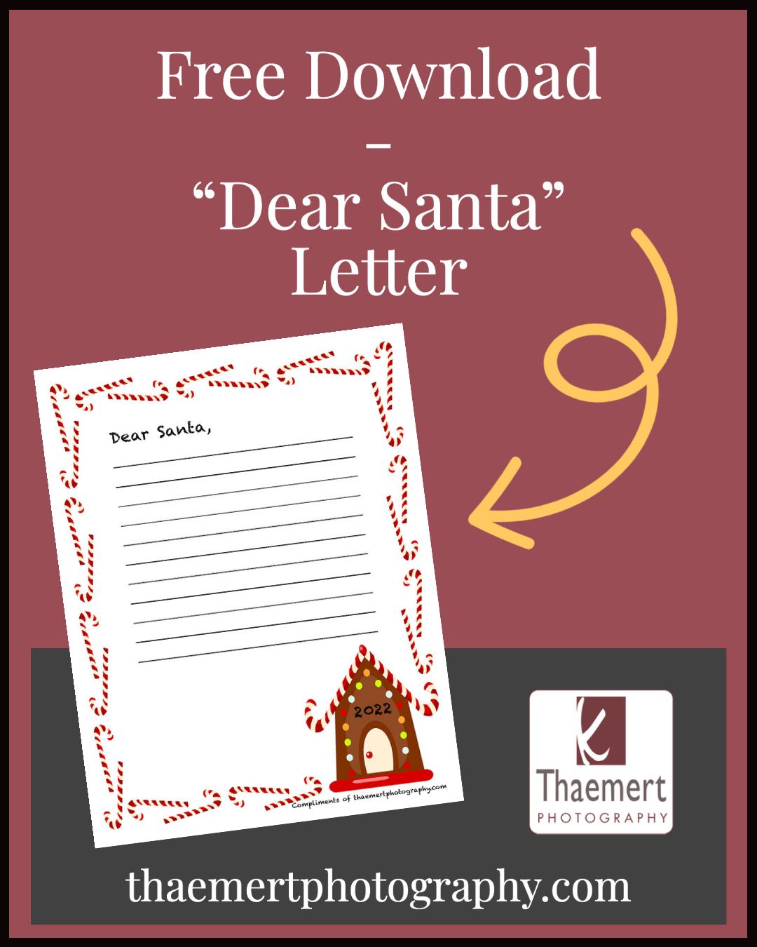 Download a Dear Santa Letter Today